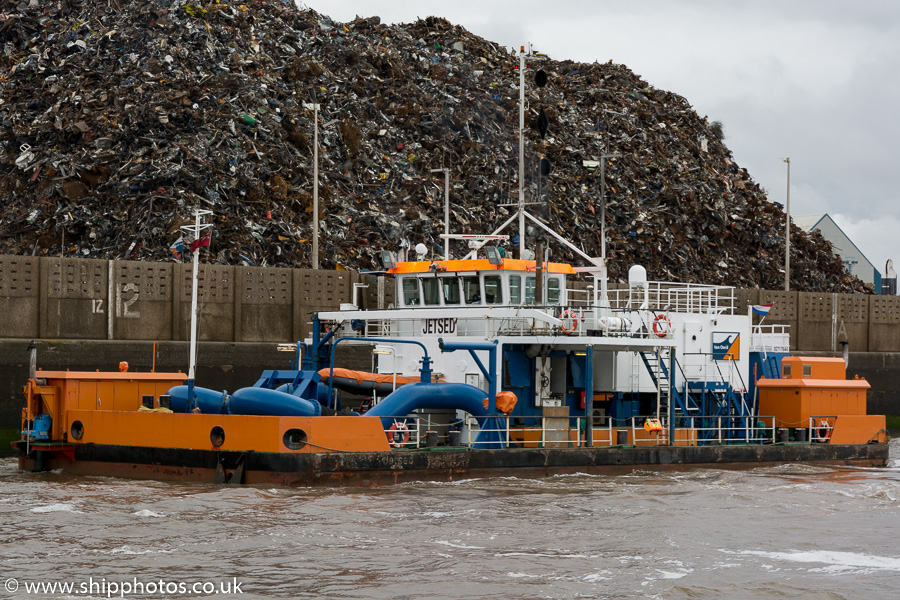 Photograph of the vessel  Jetsed pictured at Langton Lock, Liverpool on 20th June 2015