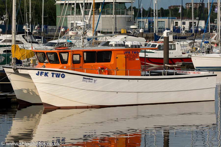 Photograph of the vessel  JFK Two pictured at Royal Quays, North Shields on 21st August 2015