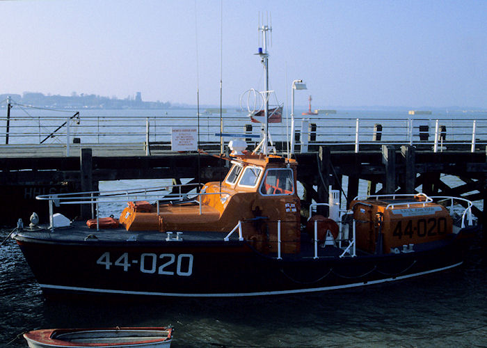 Photograph of the vessel RNLB John Fison pictured at Harwich on 13th April 1996