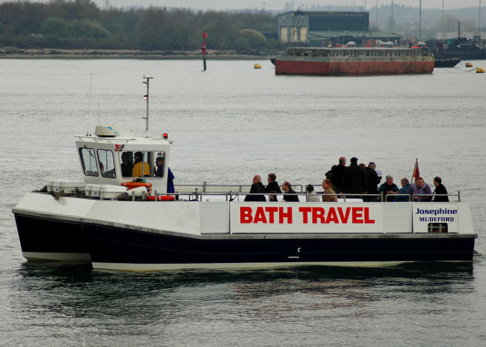 Photograph of the vessel  Josephine pictured in Southampton on 23rd April 2006