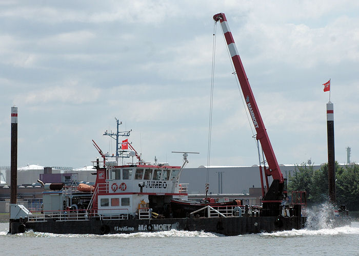 Photograph of the vessel  Jumbo pictured passing Vlaardingen on 21st June 2010