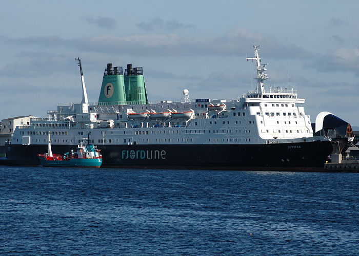 Photograph of the vessel  Jupiter pictured at Bergen on 13th May 2005