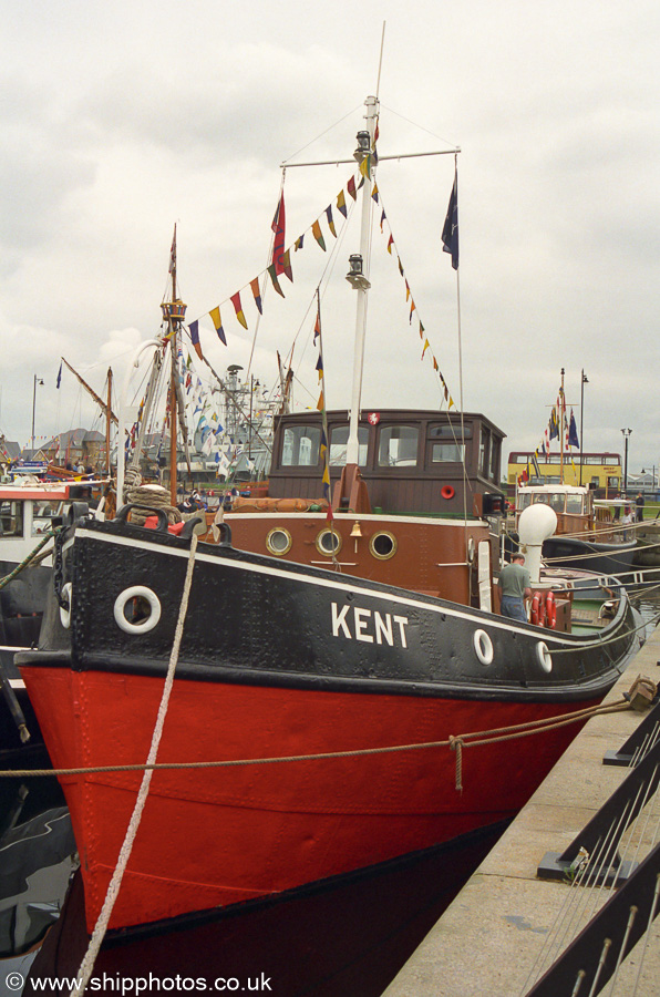 Photograph of the vessel  Kent pictured at Chatham on 4th June 2002