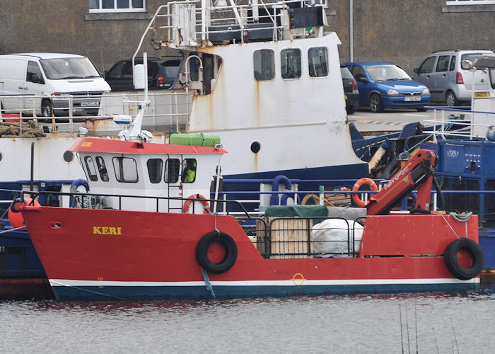 Photograph of the vessel  Keri pictured at Kirkwall on 8th May 2013