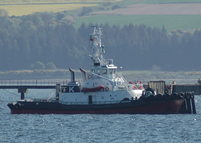 Photograph of the vessel  Keverne pictured at Invergordon on 27th April 2011