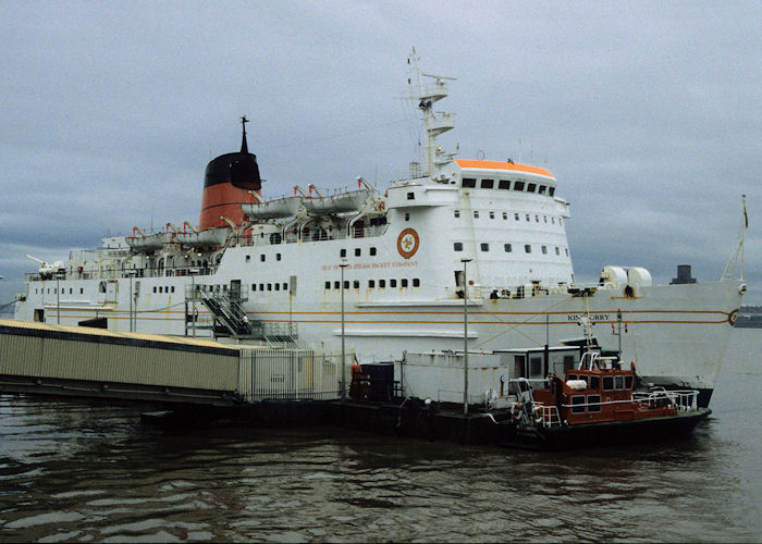 Photograph of the vessel  King Orry pictured at Liverpool on 16th November 1996