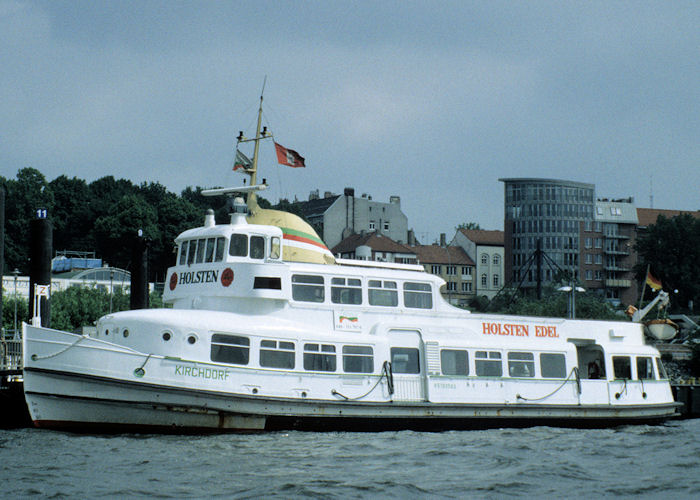 Photograph of the vessel  Kirchdorf pictured at Hamburg on 9th June 1997