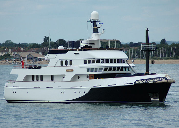 Photograph of the vessel  Kiring pictured in the Solent on 13th June 2009