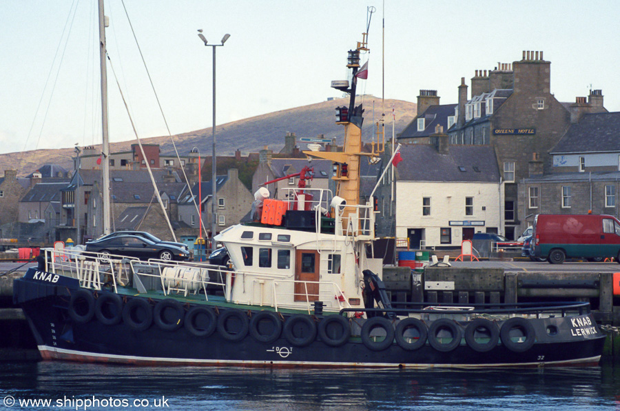 Photograph of the vessel  Knab pictured at Lerwick on 11th May 2003
