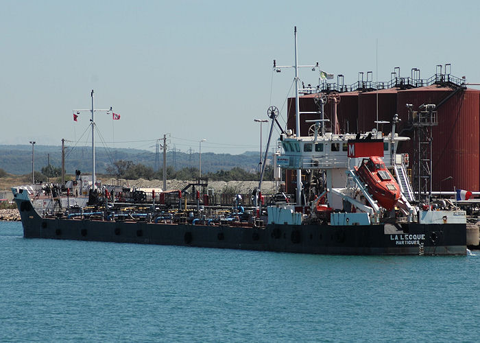 Photograph of the vessel  La Lecque pictured at Port Saint Louis du Rhône on 10th August 2008