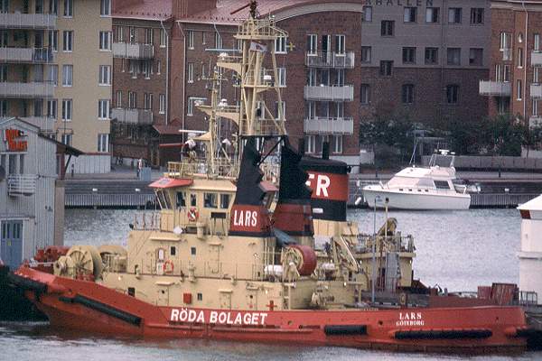 Photograph of the vessel  Lars pictured in Gothenburg on 28th May 2001