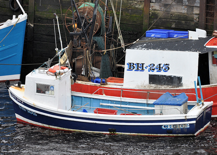 Photograph of the vessel fv Laura June II pictured at the Fish Quay, North Shields on 27th August 2012