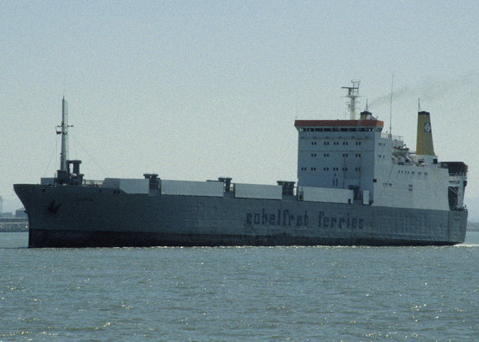 Photograph of the vessel  Loverval pictured at Sheerness on 16th May 1998