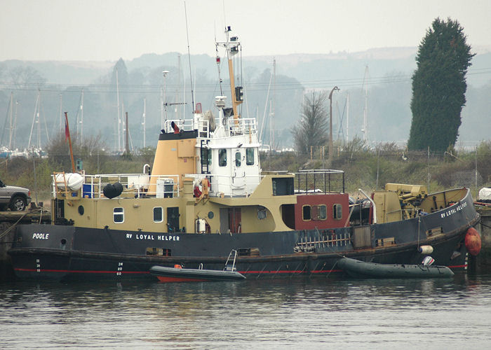 Photograph of the vessel rv Loyal Helper pictured at Poole on 23rd April 2006