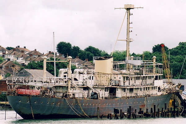 Photograph of the vessel rv Luymes pictured in Southampton on 22nd July 2001