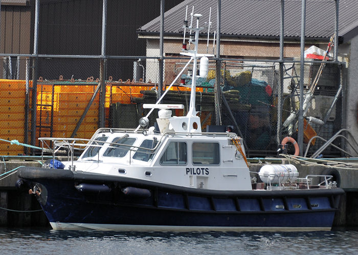 Photograph of the vessel pv Lyrie pictured at Scalloway on 10th May 2013