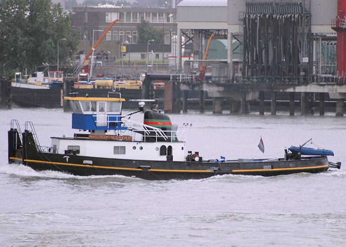 Photograph of the vessel  Maasstroom 7 pictured passing Vlaardingen on 21st June 2010