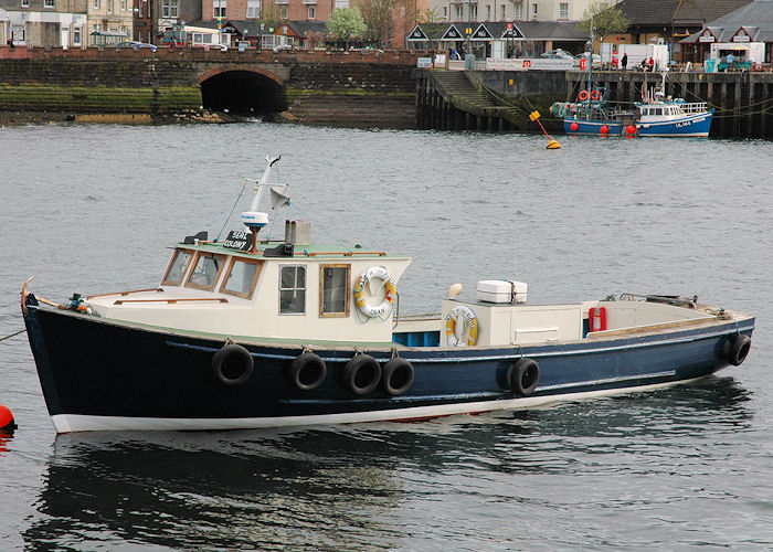 Photograph of the vessel  Maid of the Firth pictured at Oban on 5th May 2010