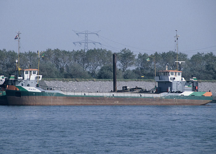 Photograph of the vessel  Mark pictured on the Calandkanaal, Europoort on 27th September 1992