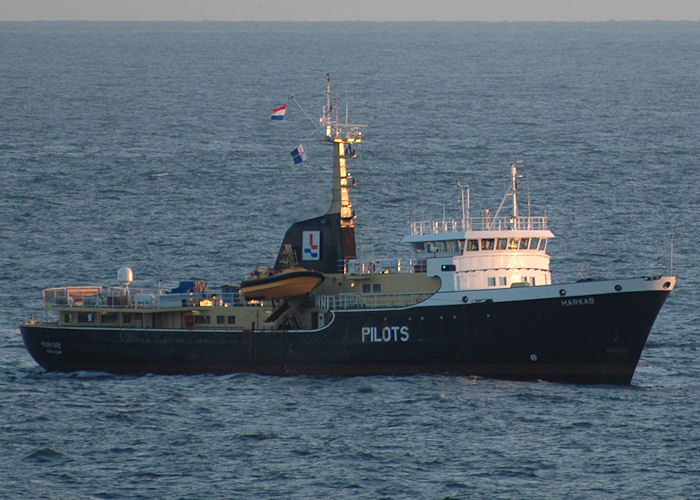 Photograph of the vessel pv Markab pictured off Europoort on 21st June 2010