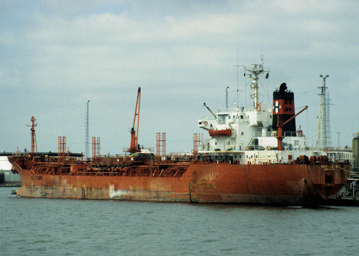 Photograph of the vessel  Martha A pictured in Antwerp on 19th April 1997
