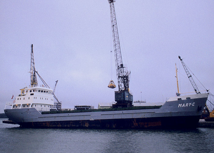 Photograph of the vessel  Mary C pictured at Poole on 19th August 1990