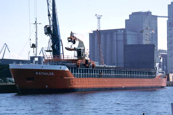 Photograph of the vessel  Mathilde pictured in Halmstad on 28th May 2001