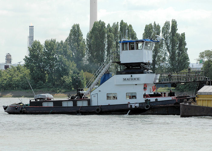 Photograph of the vessel  Maurice pictured passing Vlaardingen on 21st June 2010