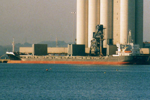 Photograph of the vessel  Mekhanik Cherevko pictured in Southampton on 18th January 2000