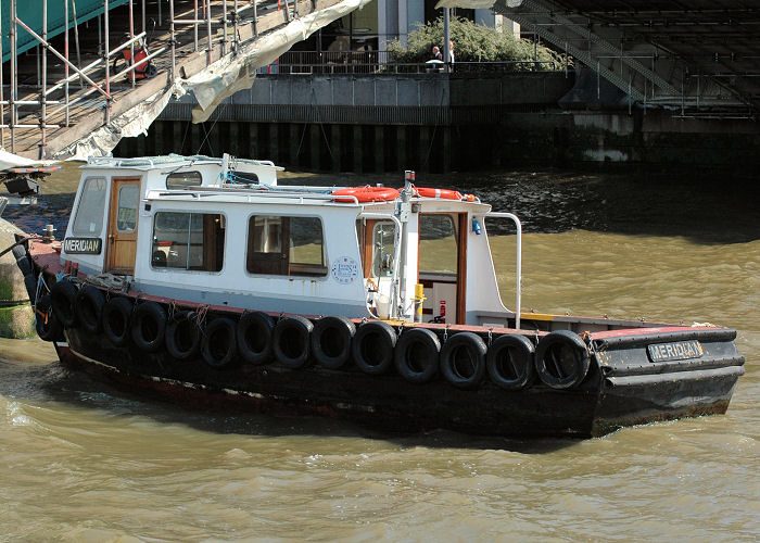 Photograph of the vessel  Meridian pictured in London on 11th June 2009