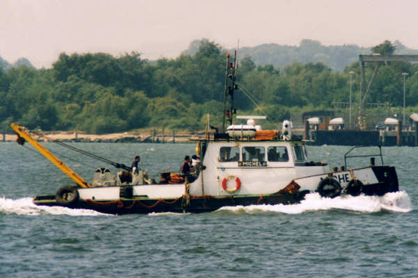 Photograph of the vessel  Michel pictured at Southampton on 25th July 1995