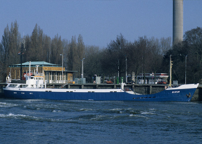 Photograph of the vessel  Mirja pictured at Parkkade, Rotterdam on 14th April 1996