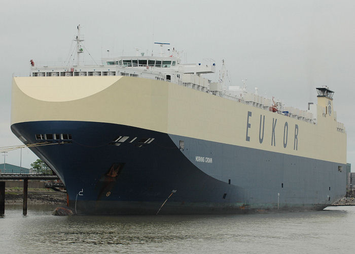 Photograph of the vessel  Morning Crown pictured at Tilbury on 6th May 2006