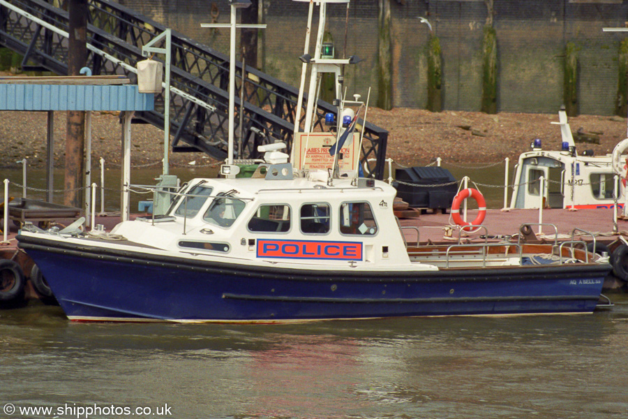 Photograph of the vessel  MP 5 pictured in London on 3rd September 2002