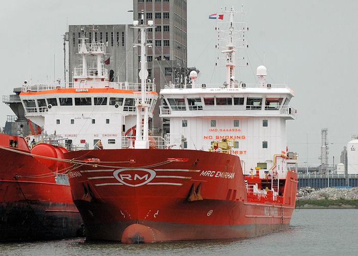 Photograph of the vessel  MRC Emirhan pictured in Botlek, Rotterdam on 20th June 2010