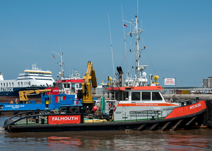 Photograph of the vessel  MTS Valour pictured at Liverpool on 31st May 2014