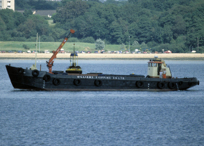 Photograph of the vessel  Murius pictured on Southampton Water on 14th August 1997