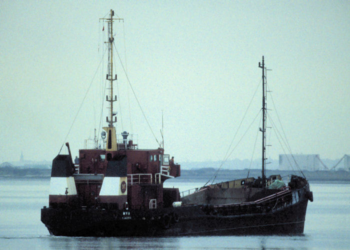 Photograph of the vessel  M.V.A. pictured at Hythe on 21st January 1998