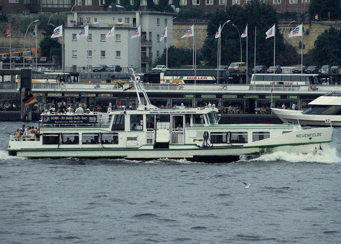 Photograph of the vessel  Neuenfelde pictured in Hamburg on 23rd August 1995