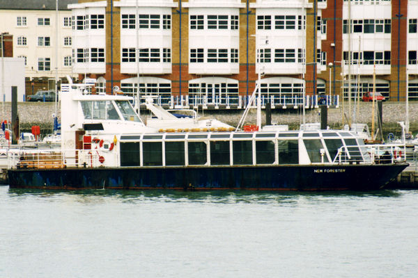Photograph of the vessel  New Forester pictured in Southampton on 25th March 1995