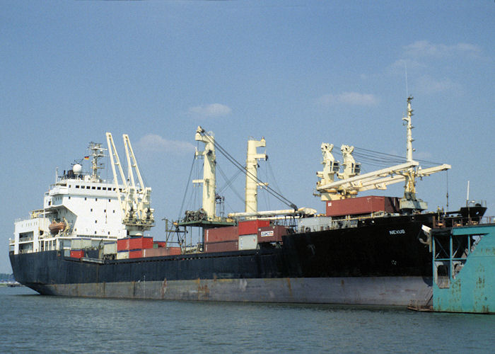 Photograph of the vessel  Nexus pictured at Bremerhaven on 6th June 1997