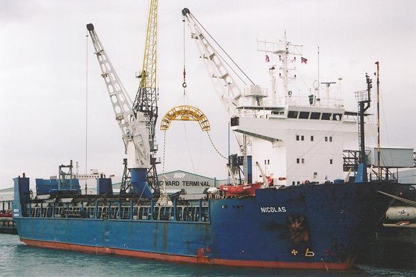 Photograph of the vessel  Nicolas pictured in Southampton on 19th July 2001