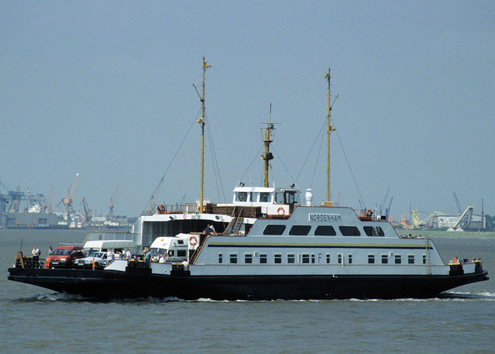 Photograph of the vessel  Nordenham pictured at Bremerhaven on 6th June 1997