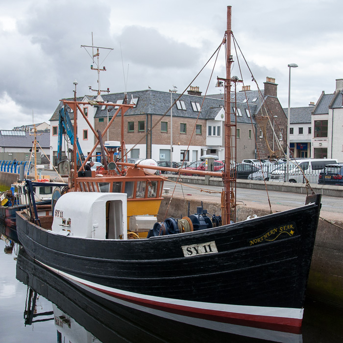 Photograph of the vessel fv Northern Star pictured at Stornoway on 8th May 2014