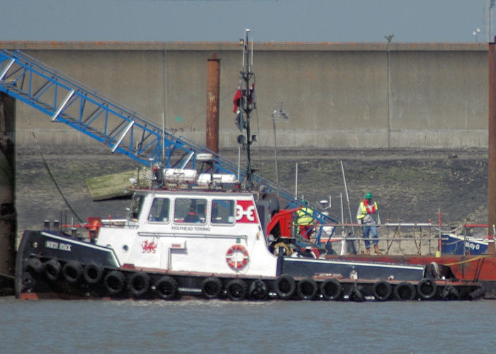 Photograph of the vessel  North Stack pictured at Shellhaven on 22nd May 2010