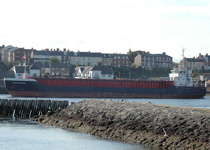 Photograph of the vessel  Novatrans pictured departing the River Tyne on 25th September 2009
