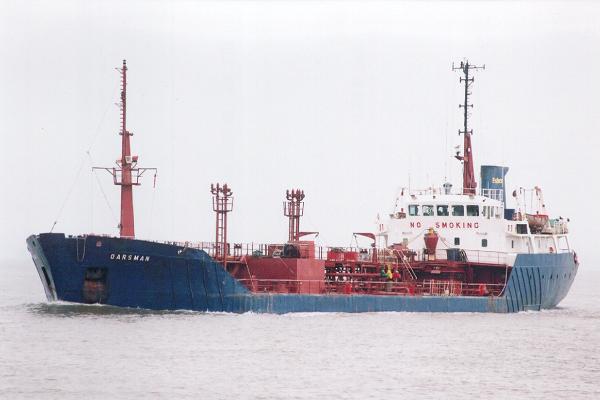 Photograph of the vessel  Oarsman pictured on the River Mersey on 7th July 2001