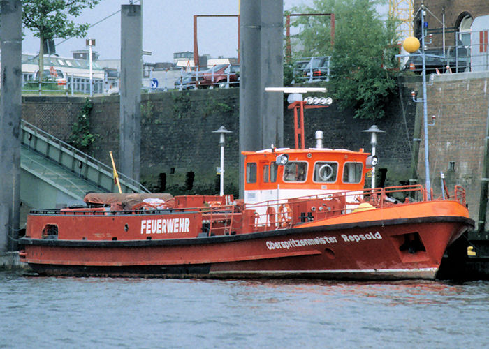 Photograph of the vessel  Oberspritzenmeister Repsold pictured at Hamburg on 9th June 1997