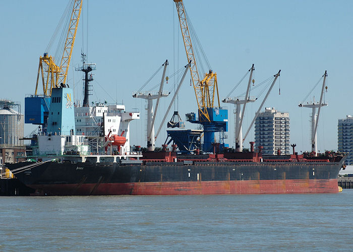 Photograph of the vessel  Ocala pictured at Thames Refinery, Silvertown on 23rd May 2010