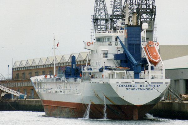 Photograph of the vessel  Orange Klipper pictured in Southampton on 11th June 1993